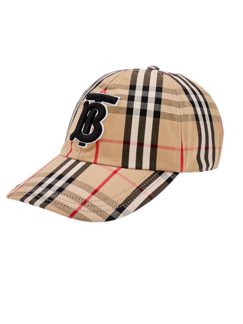 Burberry TB monogram Vintage Check cap
